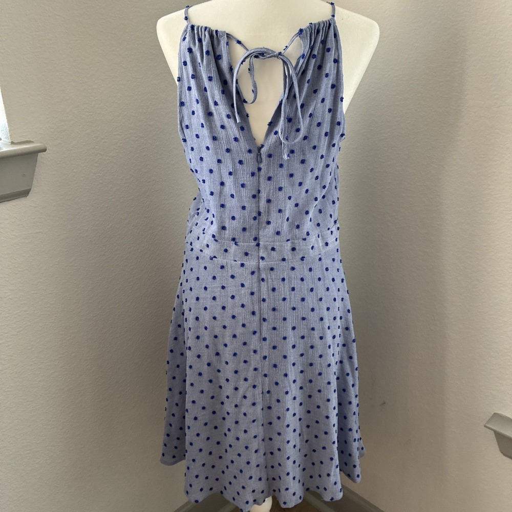 Anthropologie Sunday in Brooklyn Raised Embroidered Polka Dot Dress Medium - Picture 6 of 14